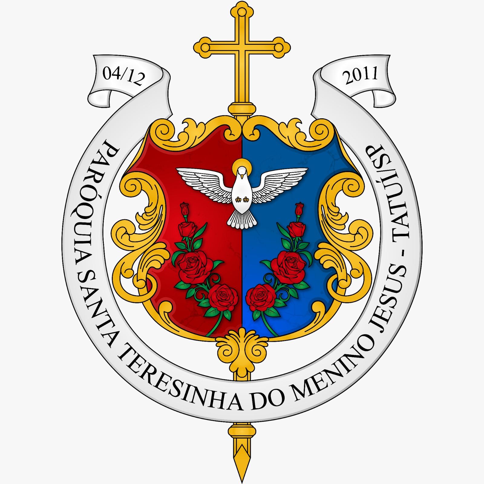 Logo da Paróquia Santa Teresinha do Menino Jesus