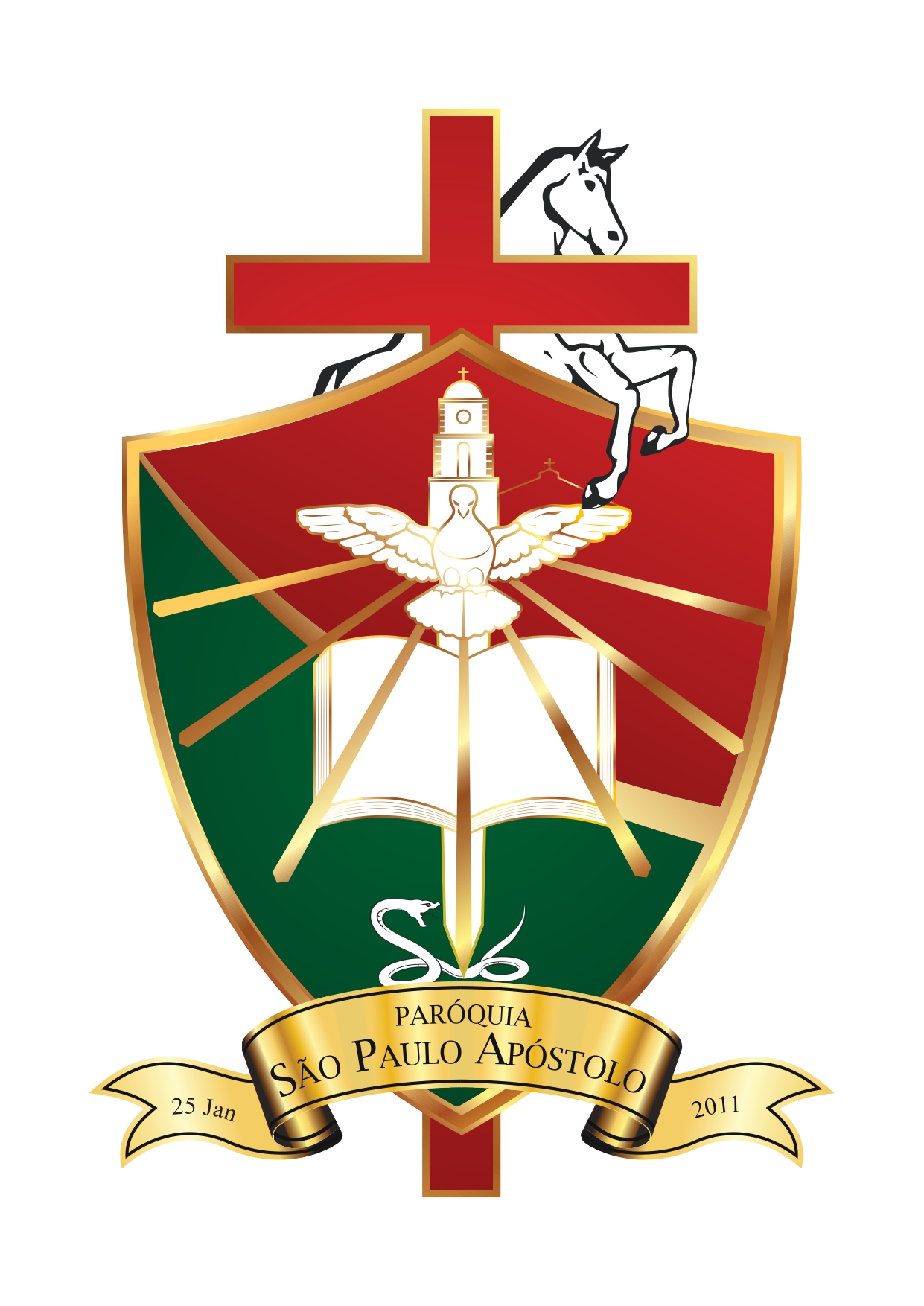 Logo da Paróquia São Paulo Apóstolo