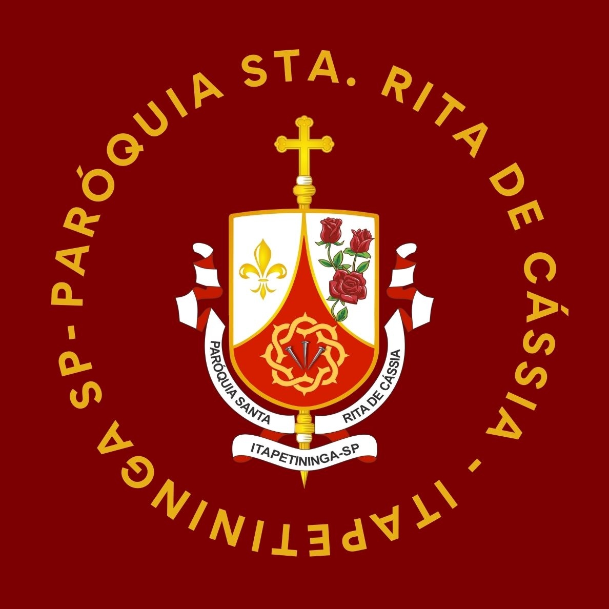 Logo da Paróquia Santa Rita de Cássia