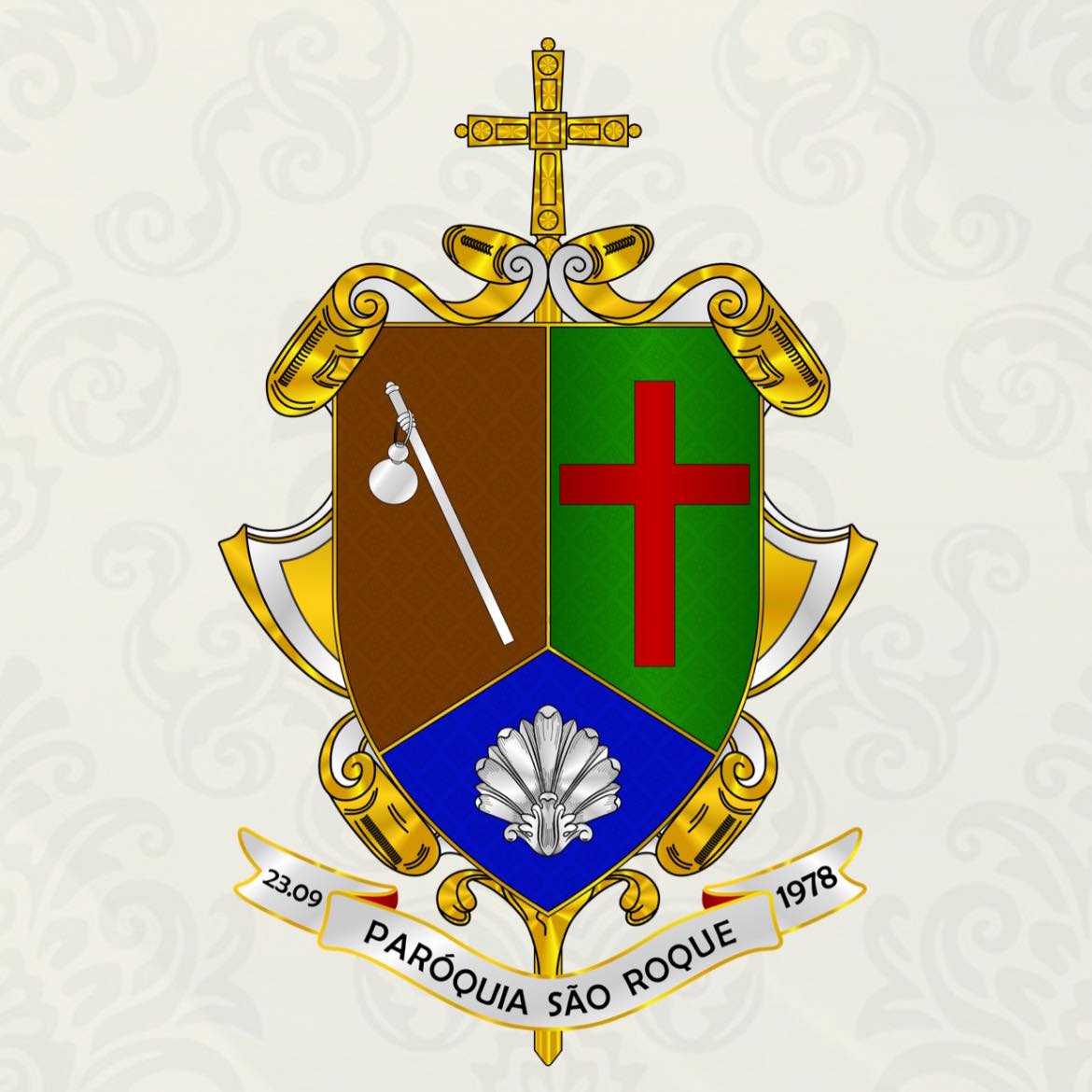 Logo da Paróquia São Roque