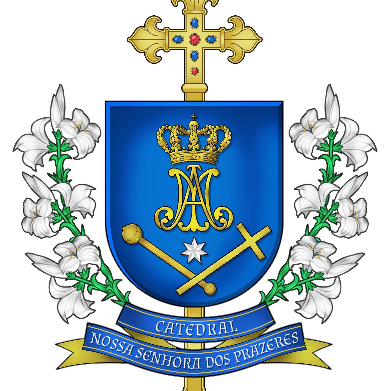 Logo da Catedral Nossa Senhora dos Prazeres
